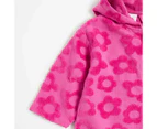 Target Hooded Zip Thru Kids Towel Robe