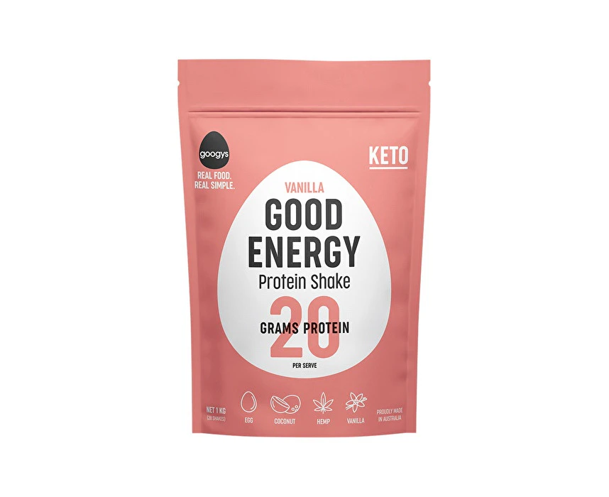 Googys Good Energy Protein Shake Vanilla 1kg