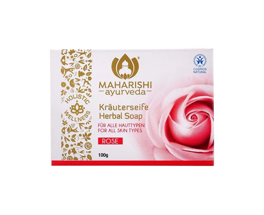 Maharishi Ayurveda Herbal Soap Bar Rose 100g