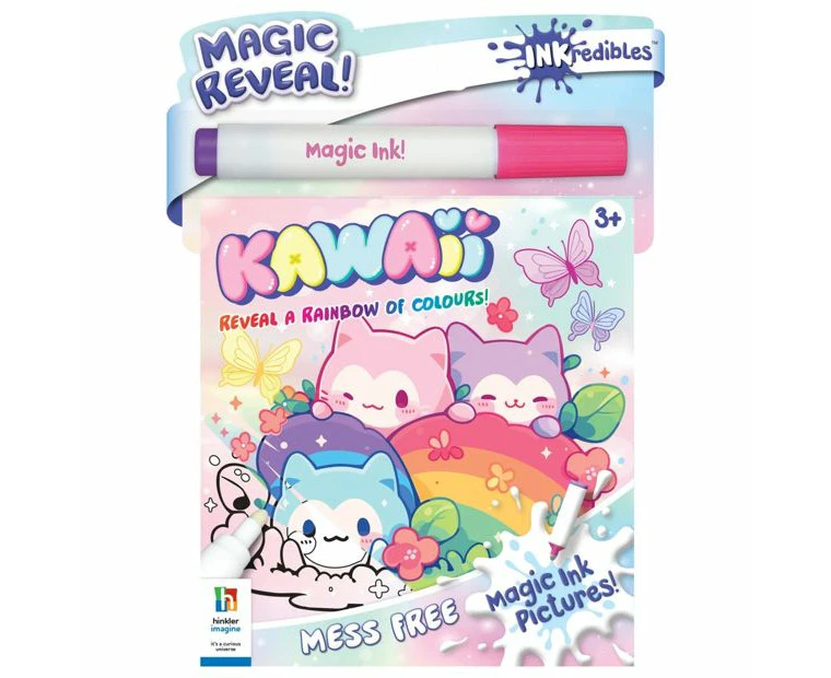 INKredibles Magic Reveal Kawaii Magic Ink Pictures! - Book