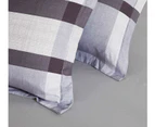 CleverPolly Stanley Microfibre Quilt Cover Set - Multi