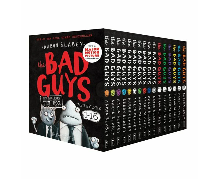 The Bad Guys Episodes 1-16: Box Set by Aaron Blabey - Book