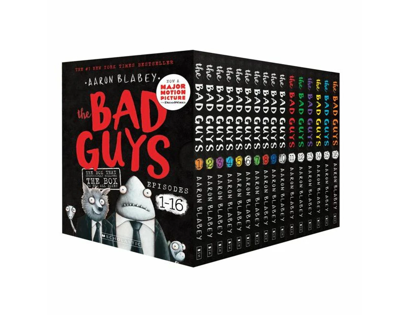 The Bad Guys Episodes 1-16: Box Set by Aaron Blabey - Book