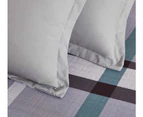 CleverPolly Stanley Microfibre Quilt Cover Set - Multi