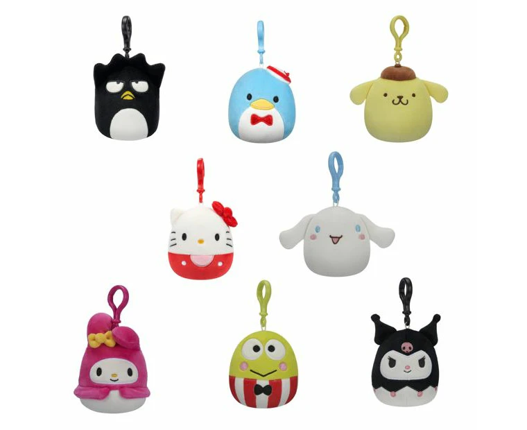 Squishmallows 3.5-inch Hello Kitty Clips - Assorted*