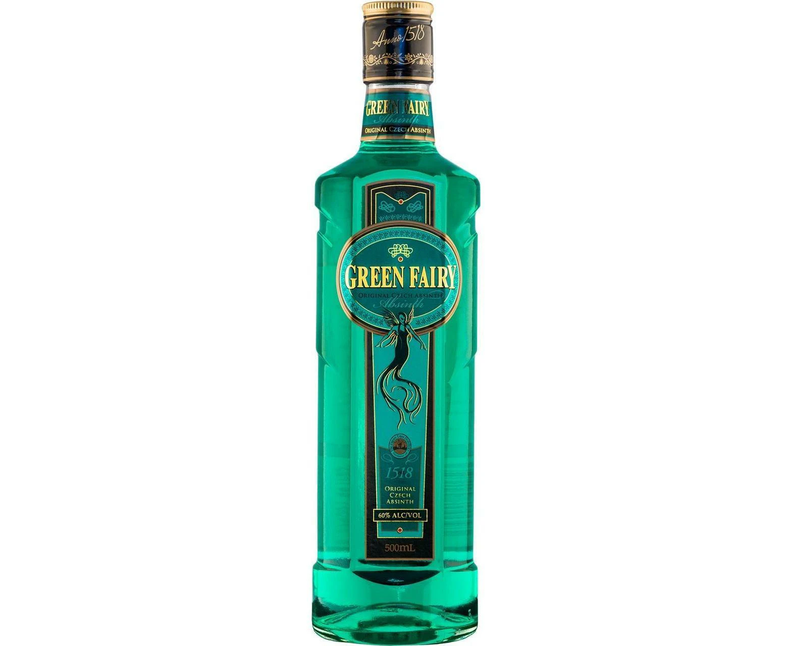 Green Fairy Absinth 500mL Bottle