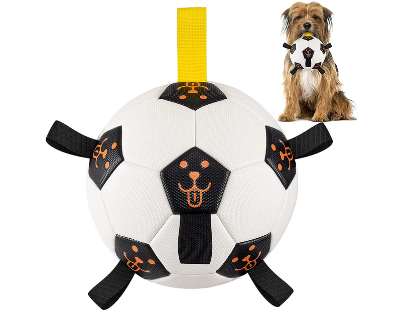 17cm Pet Ball Toys Water Sports Training Super Elastic Outdoor Interactive Dog Football