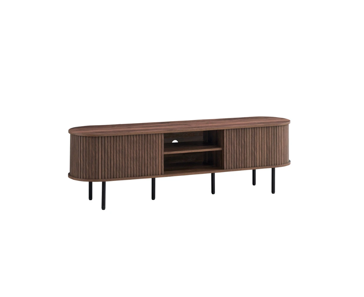 Shane TV Entertainment Unit 170cm 2 Doors Walnut