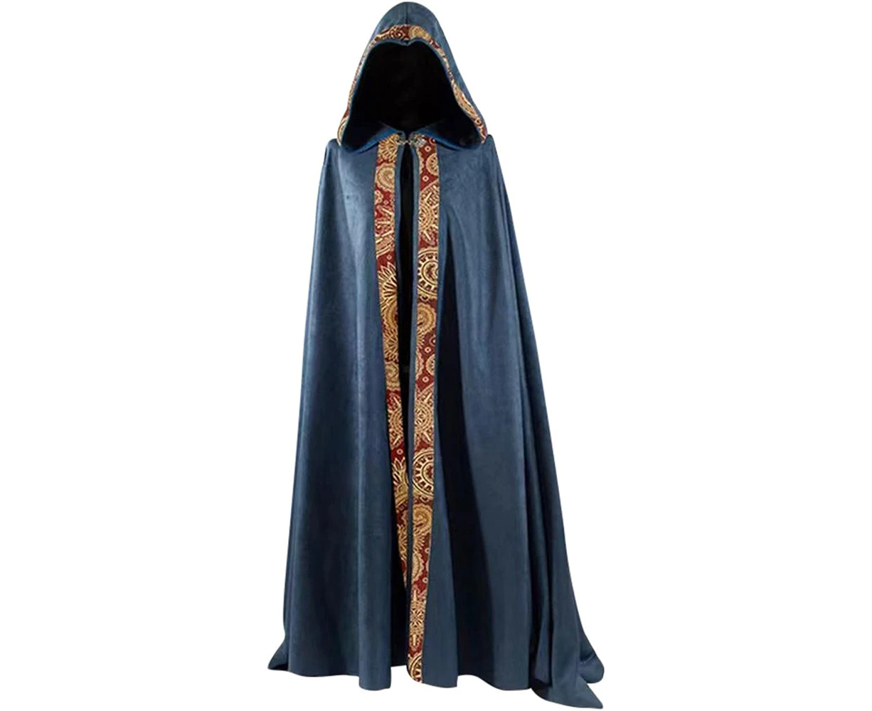 Medieval Dress Women's Medieval Clothing Women's Cape with Hood Medieval Priest Cape Long Cosplay Costume Priest Large Sizes Halloween Carnival Costume Adu