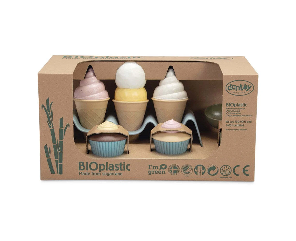 11pc Dantoy BIOplastic Ice Cream Shop Pretend Play Kids/Children Toy Set 2+