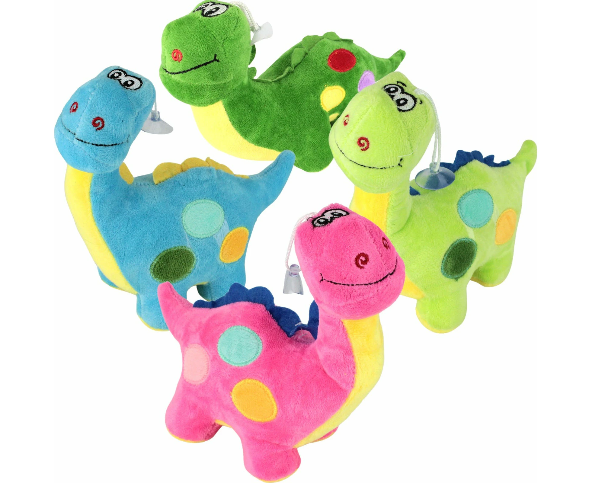 Cute Spotted Stuffed Dinosaur Toy (1 Only)