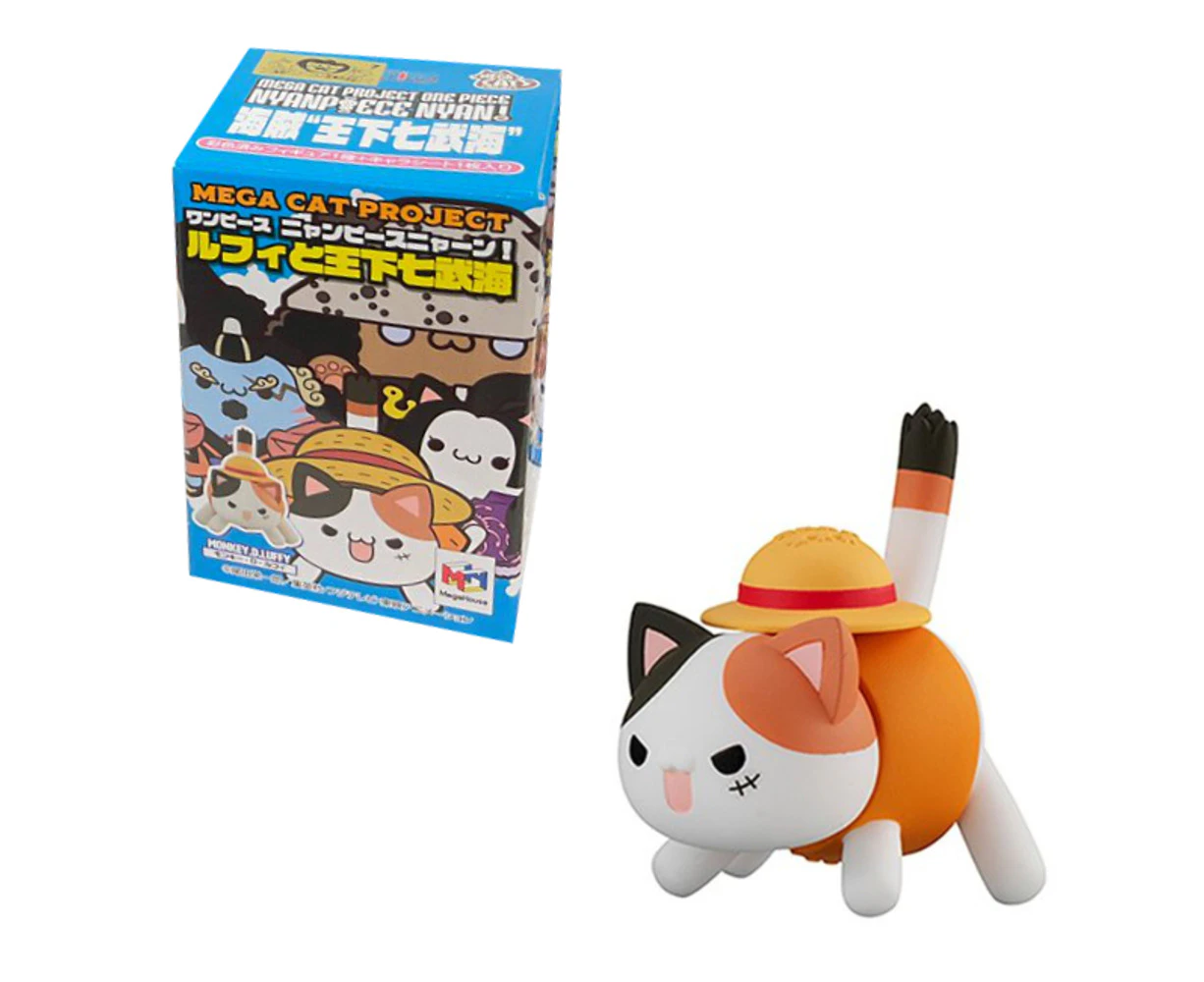 Mega Cat Project One Piece Nyan Piece Nyan Luffy and The Seven Warlords Of The Sea Blind Box