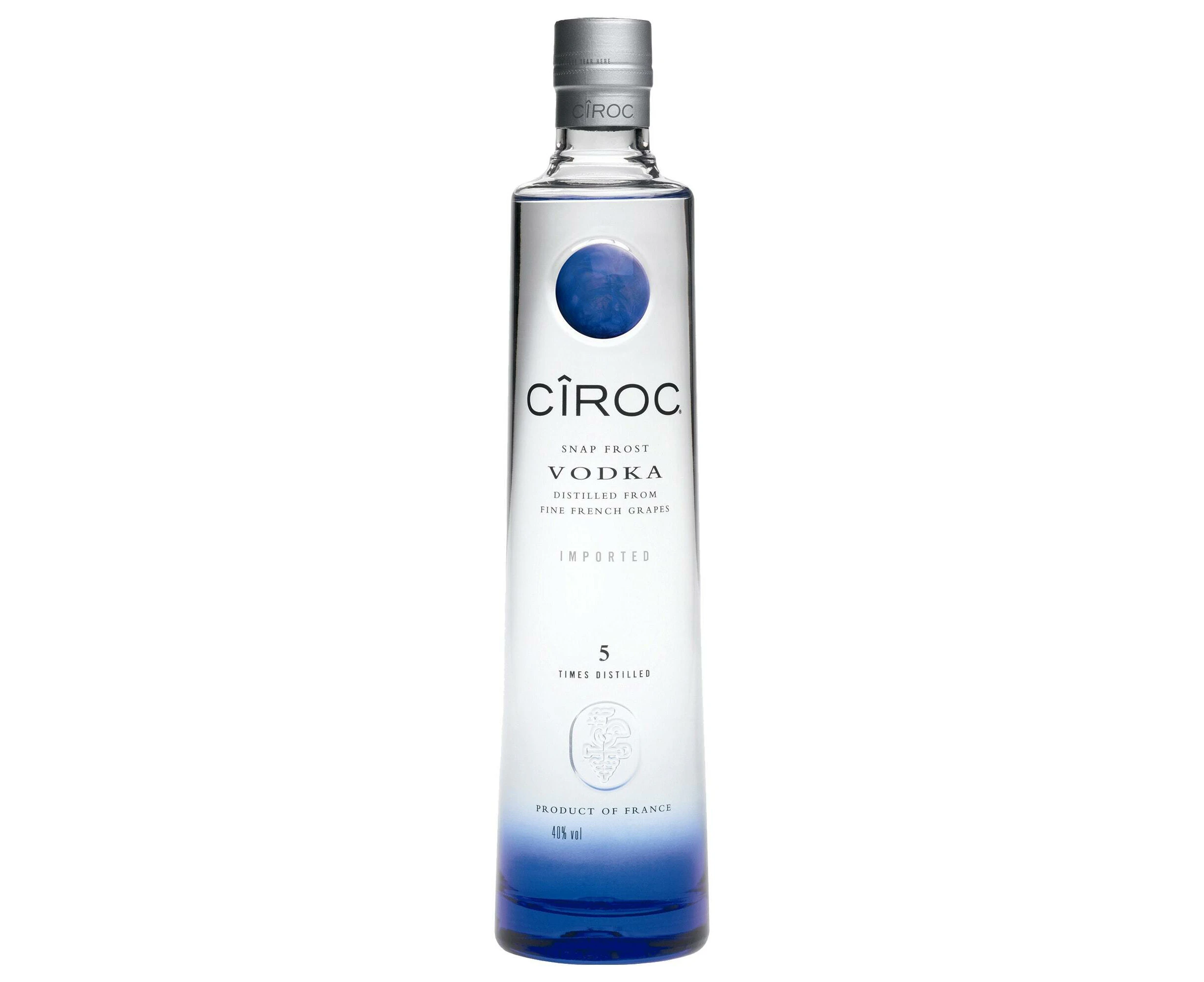 Ciroc Vodka 750ml - 700ml