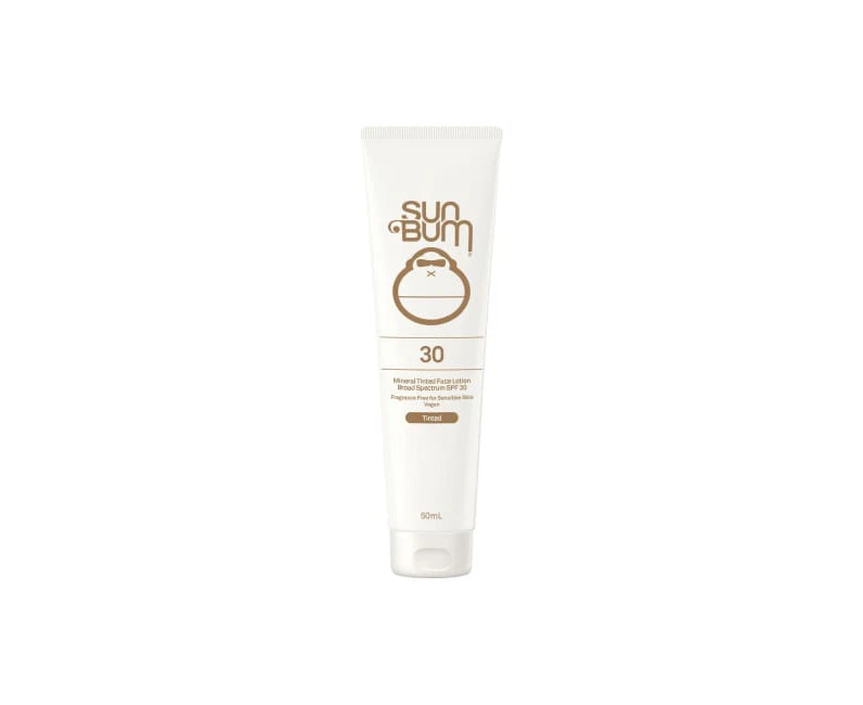 Sun Bum Mineral SPF 30 Tinted Sunscreen Face Lotion