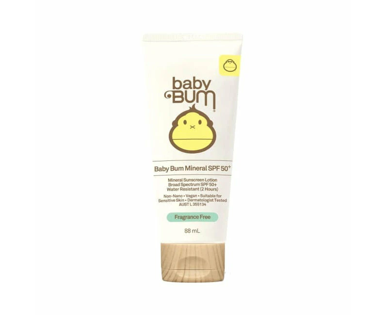 Sun Bum Baby Bum Mineral SPF 50 Sunscreen Lotion - Fragrance Free