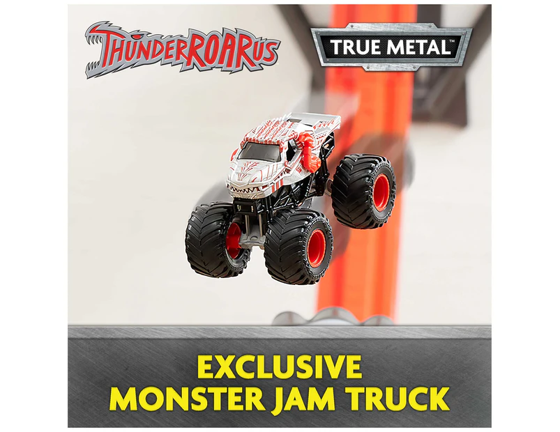 Monster Jam Thunderroarus Drop Playset: 6+ Foot Tall Monster Truck With Lights & Sounds! For Ages 5+!