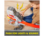 Monster Jam Thunderroarus Drop Playset: 6+ Foot Tall Monster Truck With Lights & Sounds! For Ages 5+!