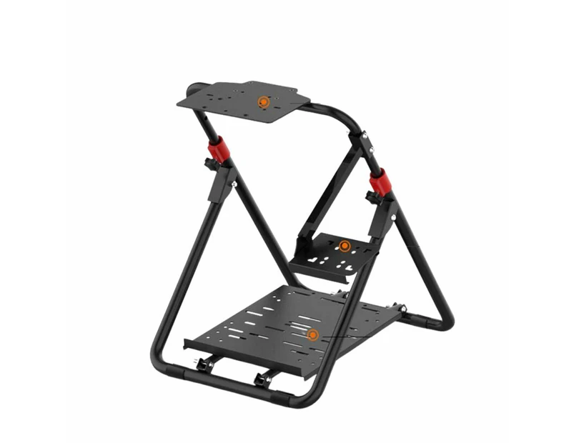 PXN-A9 Foldable Racing Wheel Stand - Adjustable Pedal Angle, Retractable 38cm, Collapsible Design for Gaming Steering Wheels