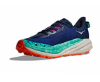 Hoka Women's Speedgoat 6 Trail Running Shoes - Varsity Navy/Meteor