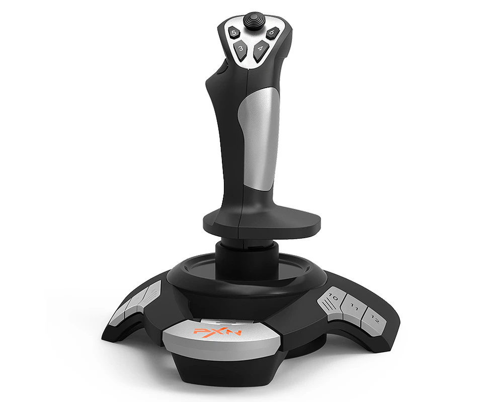 PXN-F16 Flight Joystick for PC-Black