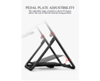 PXN-A9 Foldable Racing Wheel Stand - Adjustable Pedal Angle, Retractable 38cm, Collapsible Design for Gaming Steering Wheels