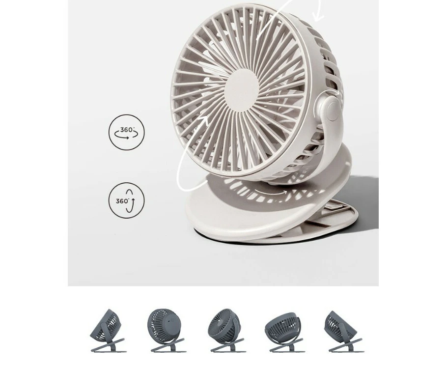 Solove F3 Clip-on Mini Fan -Grey