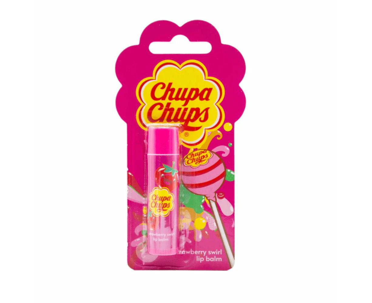 Chupa Chups Lip Balm Strawberry Swirl