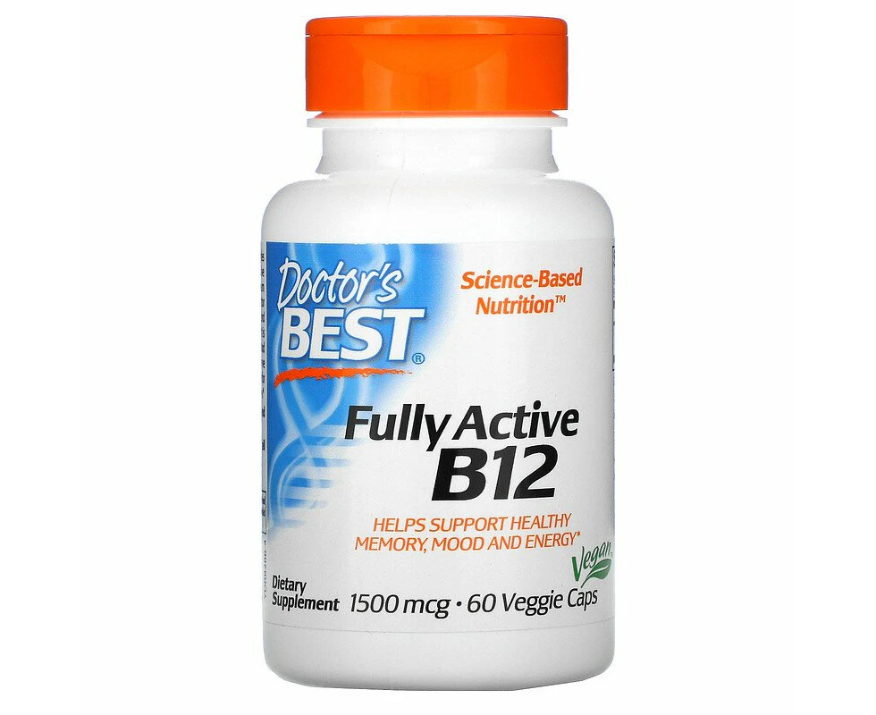 Doctor's Best, Fully Active B12