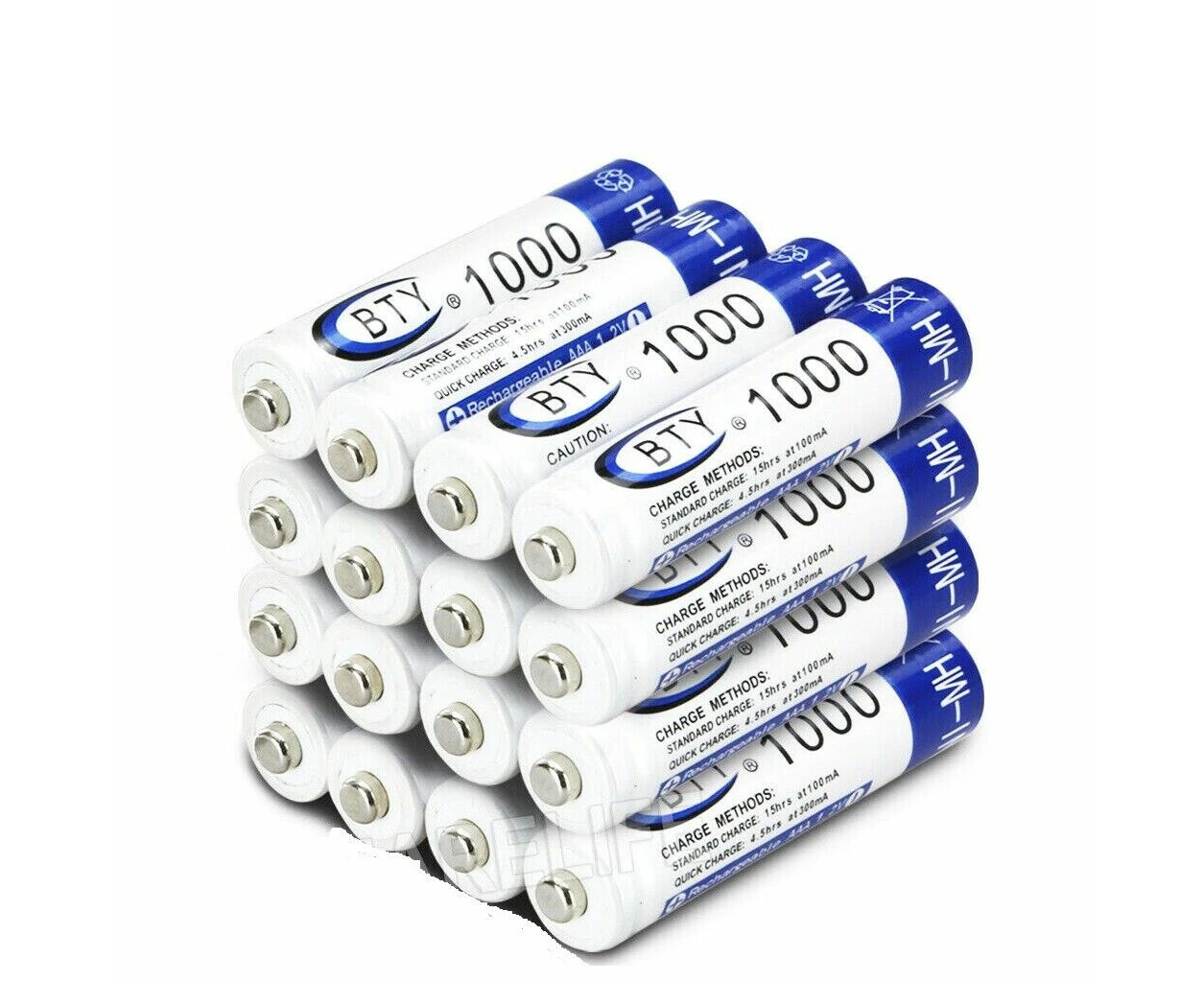 12x Rechargeable Battery AAA 1000mAH NI-MH 1.2V Recharge Batteries AAA