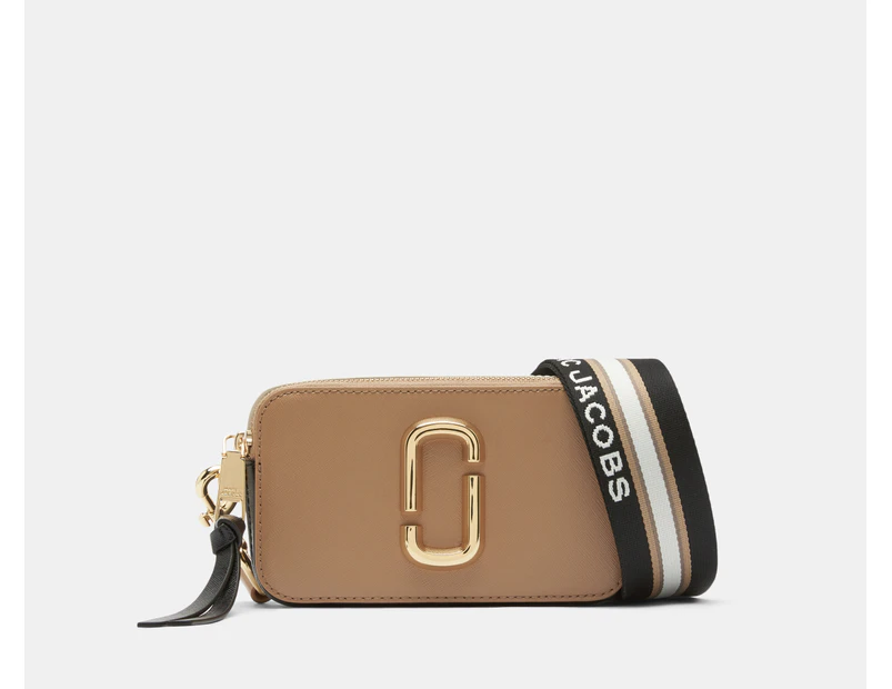 Marc Jacobs The Snapshot Camera Crossbody Bag - Camel/Multi