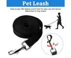 Pet Leash 2cm*12m-Black