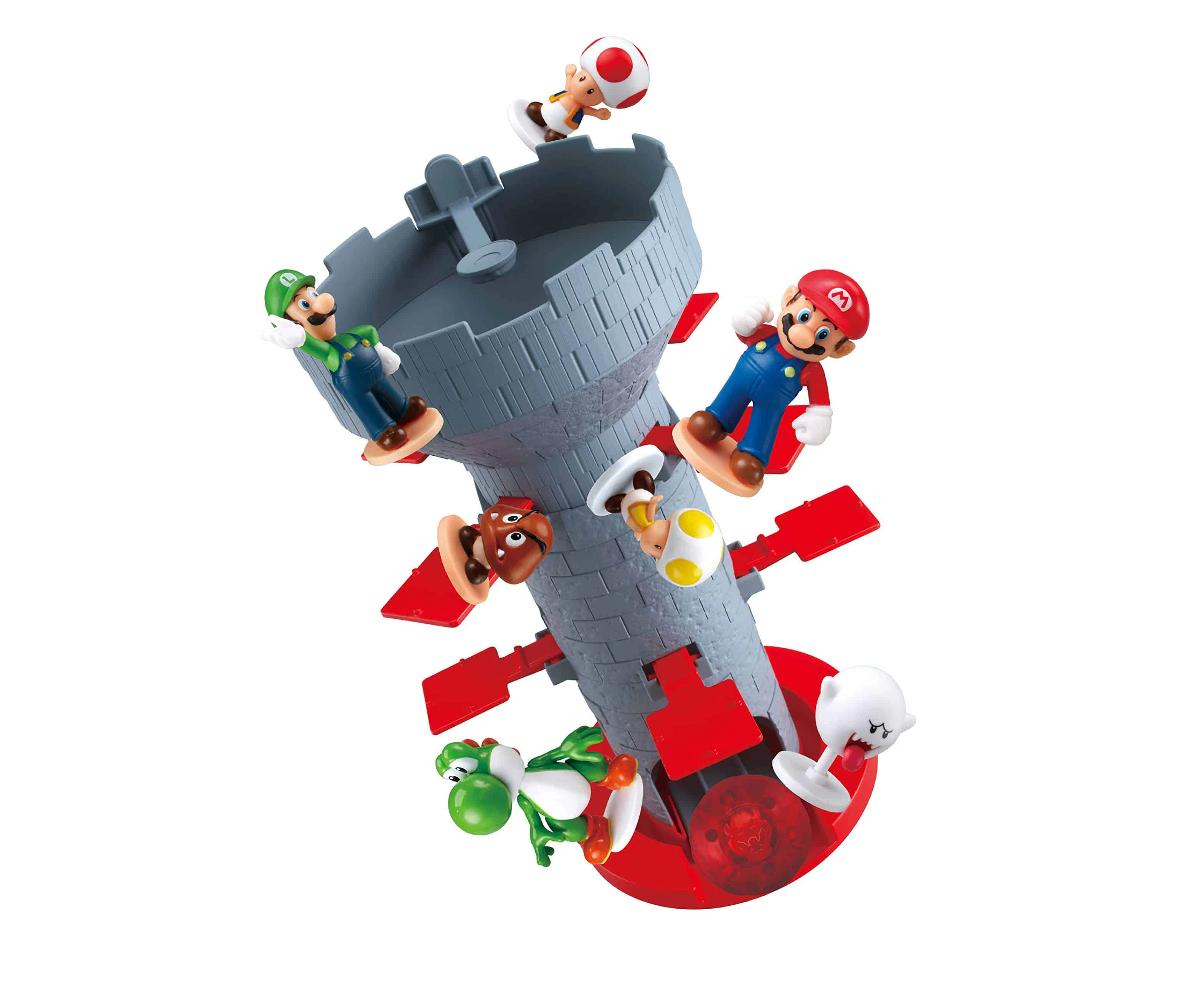 Super Mario Blow Up! Shaky Tower - A Balancing Act Of Thrills! Will Mario Reach The Top Or Send It Tumbling Down?