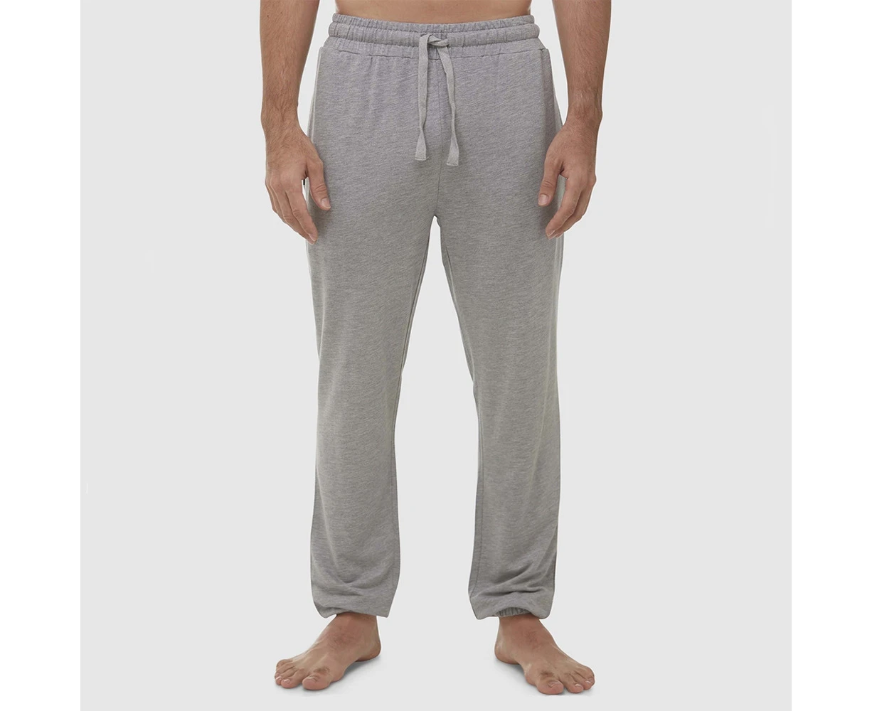 Mens Bamboozld Grey Jersey Bamboo Blend Sleep Pants PJS Pyjamas