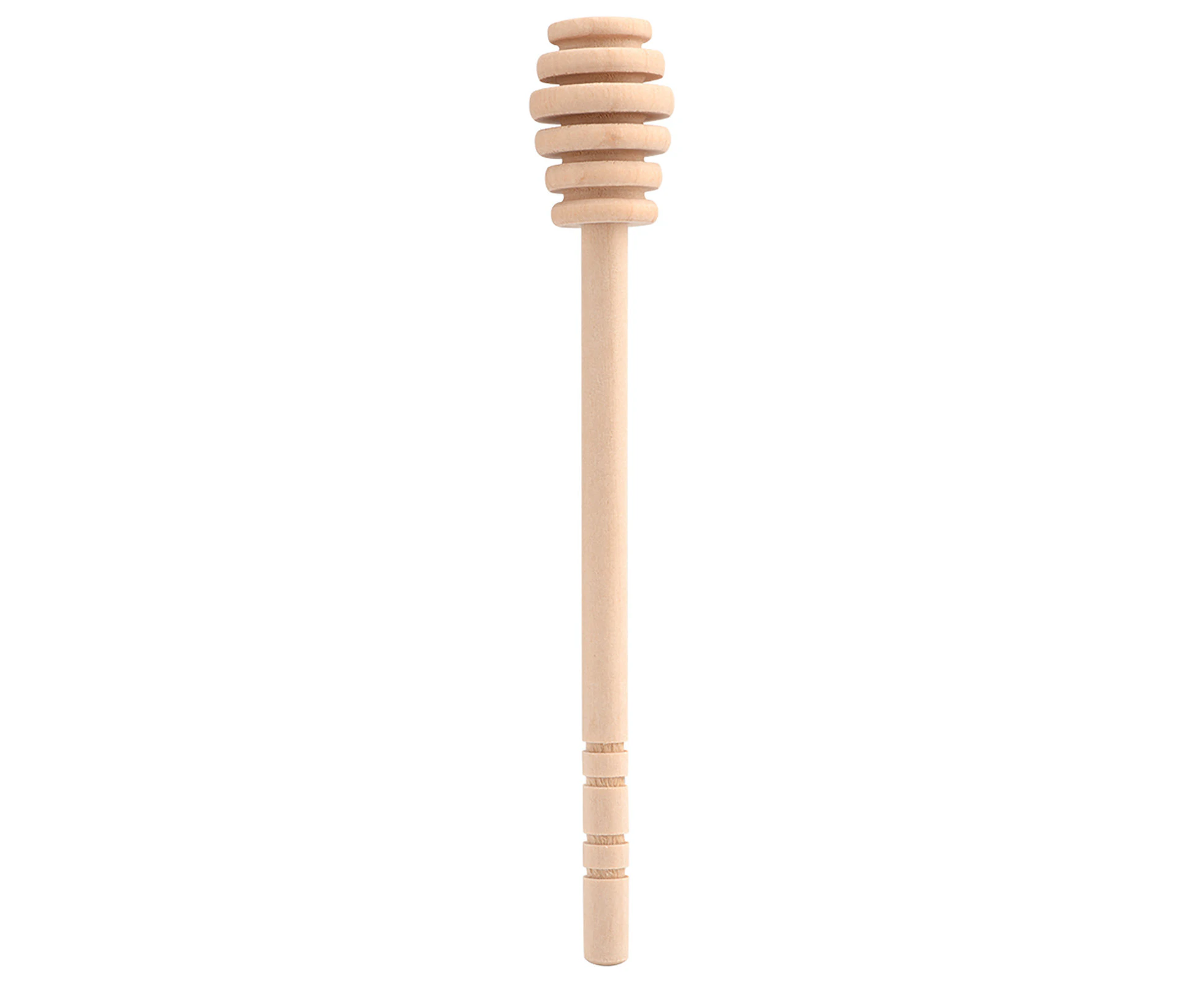 UFAPP 50Pcs/set Household Wooden Jam Honey Dipper Jar Dispensing Collecting Stirring Rod Stick 16cm