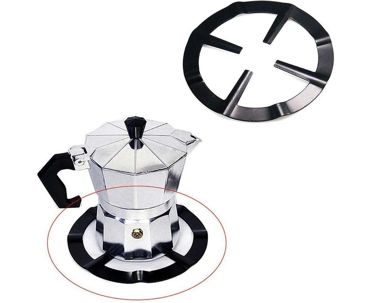 UAFPA Moka Pot Stove Stand Steel Coffee Pot Holder Gas Range Support Ring  Grate Gas Hob Rack Kitchen Accessories