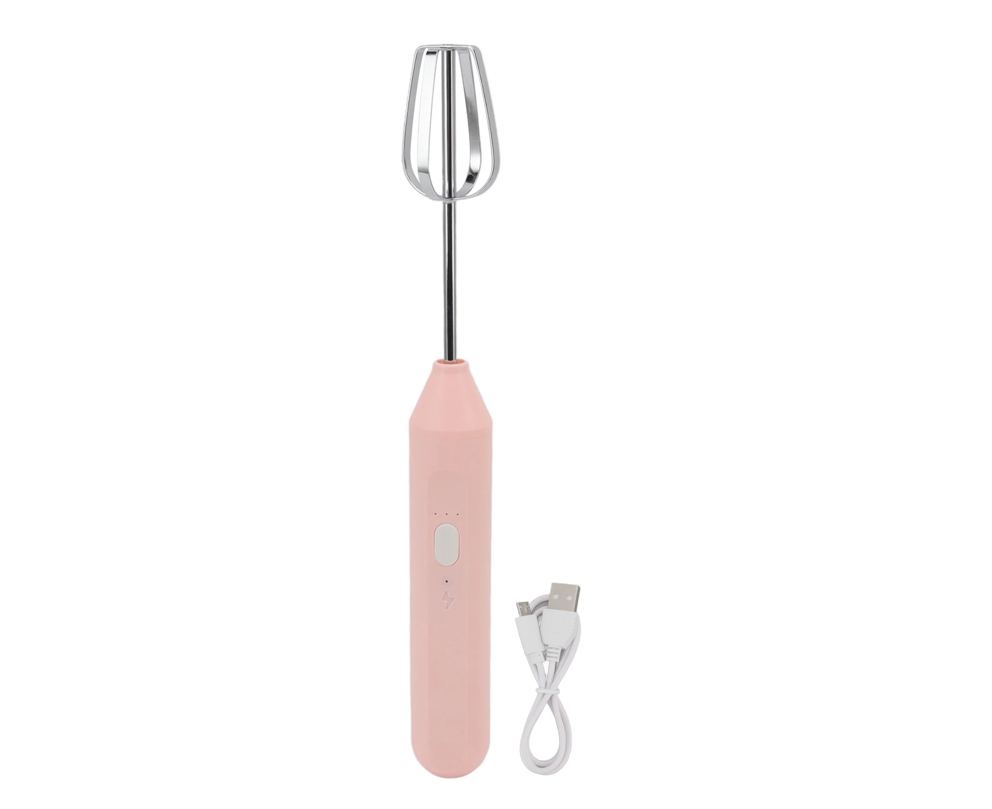 UFAPP Electric Handheld Egg Beater Electric Milk Frother Coffee Blender Milkshake Blender Foamer Kitchen Tools Pink