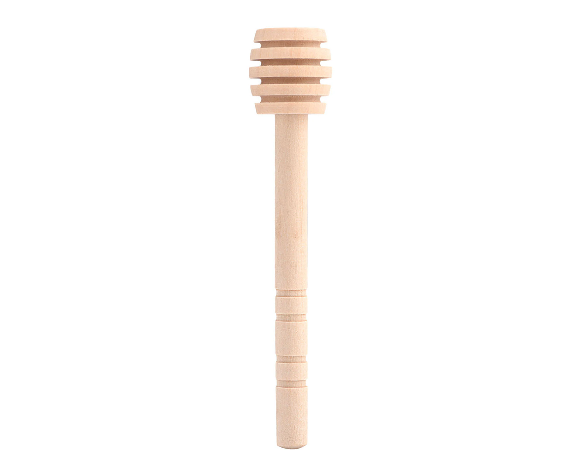 UFAPP 50Pcs/set Household Wooden Jam Honey Dipper Jar Dispensing Collecting Stirring Rod Stick 10cm