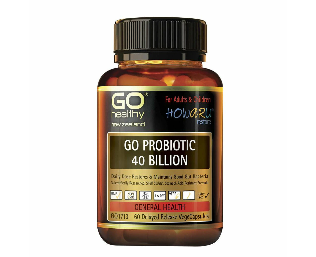 GO Healthy Go Probiotic 40 Billion