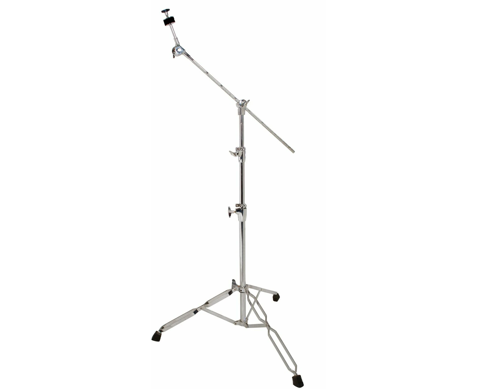 DXP Cymbal Boom Stand 350 Series, Heavy Duty, Double Braced, Chrome Finish