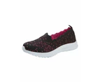 RIVERS - Womens Shoes -  Rina Barefoot Memory Foam Knitted Slip On - Black