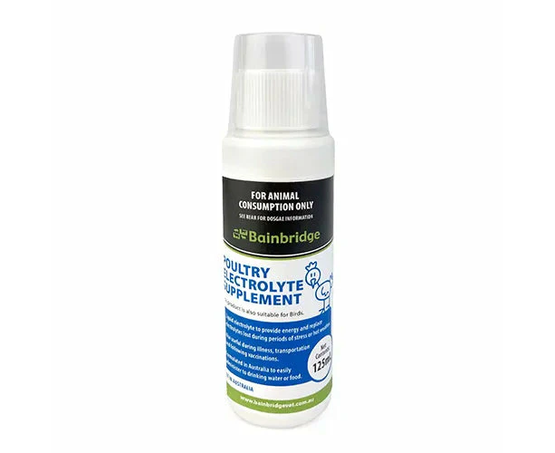 Poultry & Bird Electrolyte Supplement 125ml