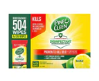 Pine O Cleen Disinfectant Biodegradable Multipurpose Wipes, Lemon Lime, 504 Wipes