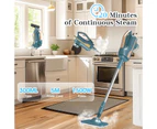 Advwin Steam Mop, Handheld Steam Cleaner with Fast Heating, 6-in-1 Pressure Steamer Cleaner, Multifunctional Floor Steamer