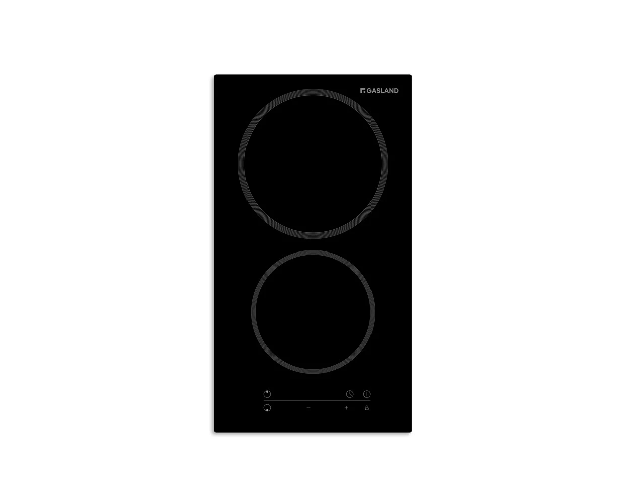 Gasland chef 30cm Ceramic Cooktop with 2 Cooking Zones Touch Control