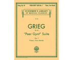 Grieg Peer Gynt 1 Op 46 Lib.203 Piano Duet