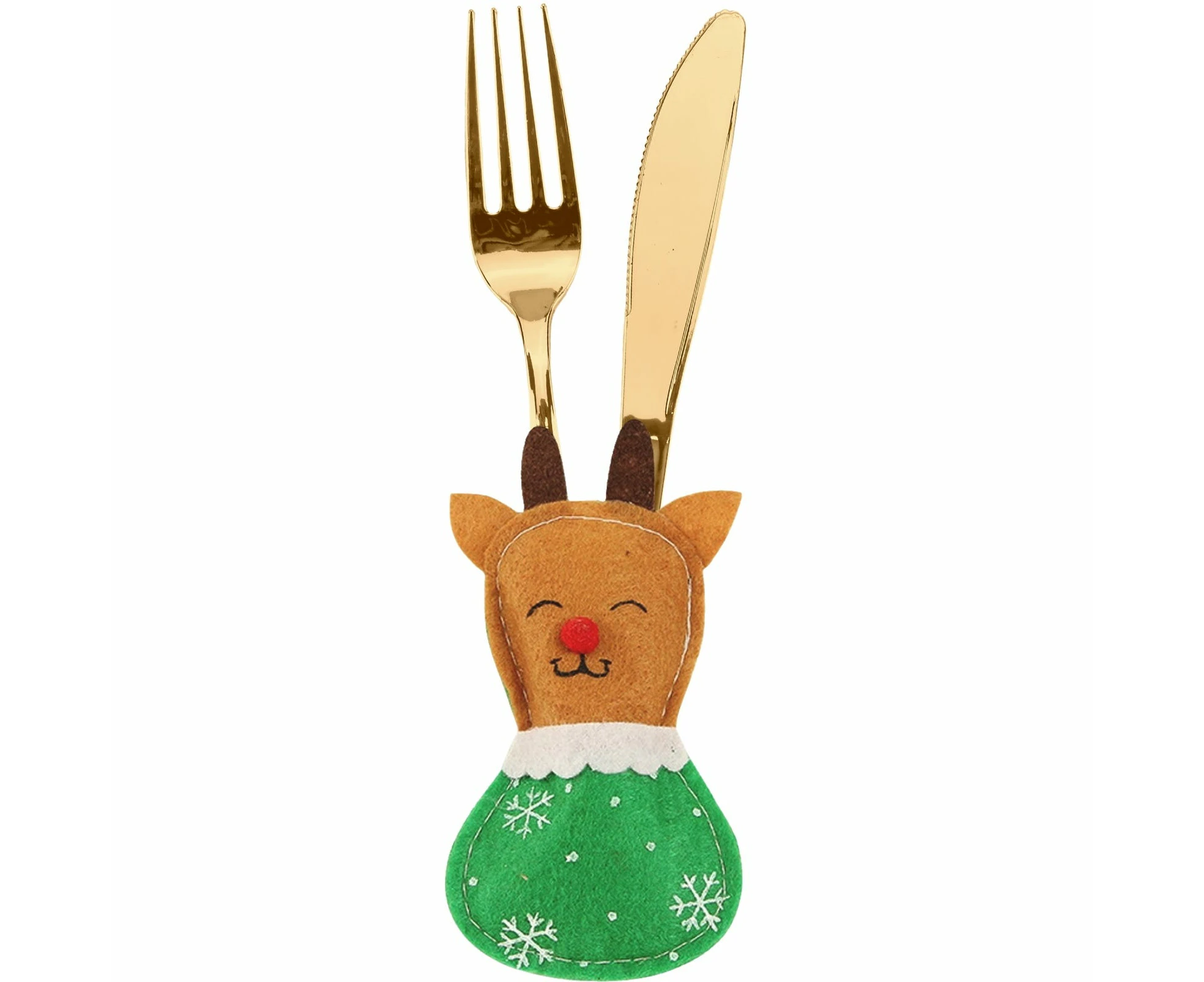 Reindeer Cutlery Cover