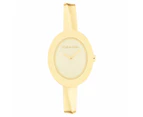 Calvin Klein Gold Steel Light Champagne Dial Women's Watch - 25100056