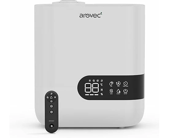 AROVEC Humidifier & Aroma Diffuser, Top Fill 4.5L, AroMist-450