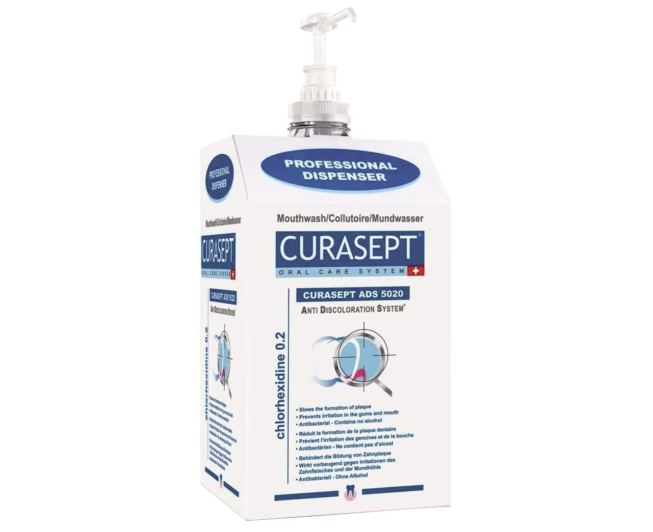 Curasept 0.20% Chlorhexidine Mouth Rinse - 5L