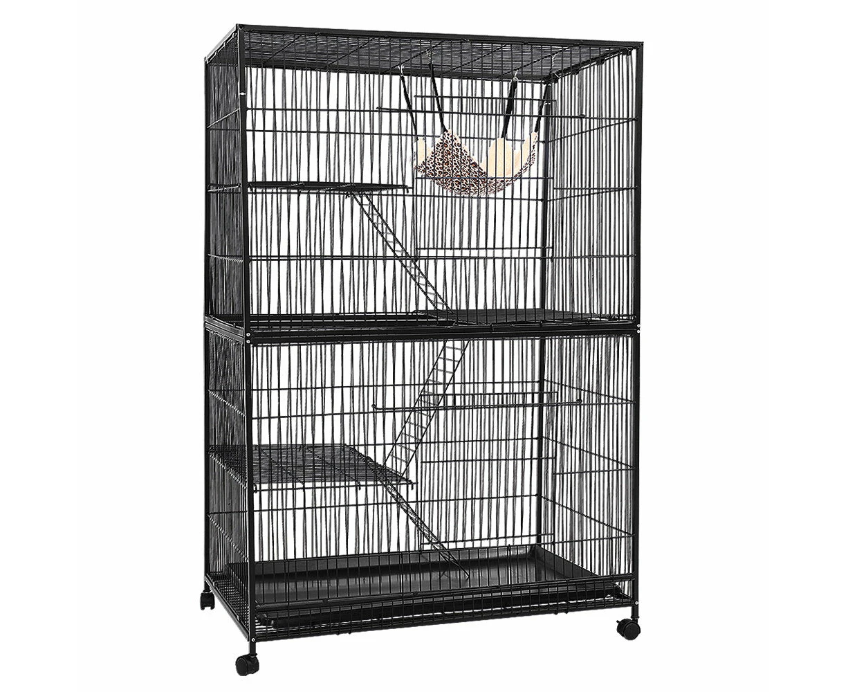 Rabbit Cage Bird Ferret Parrot Aviary Cat Hamster - 4 Level